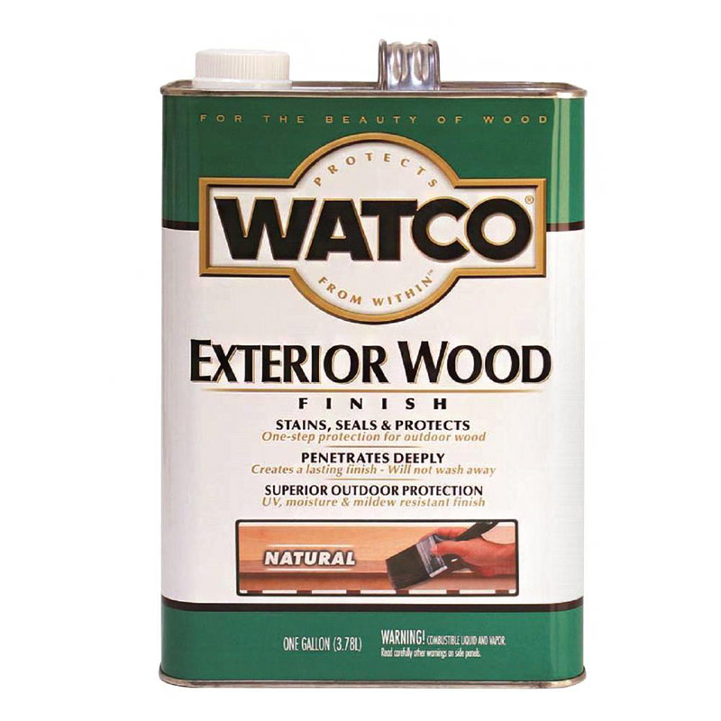 exterior wood oil finish