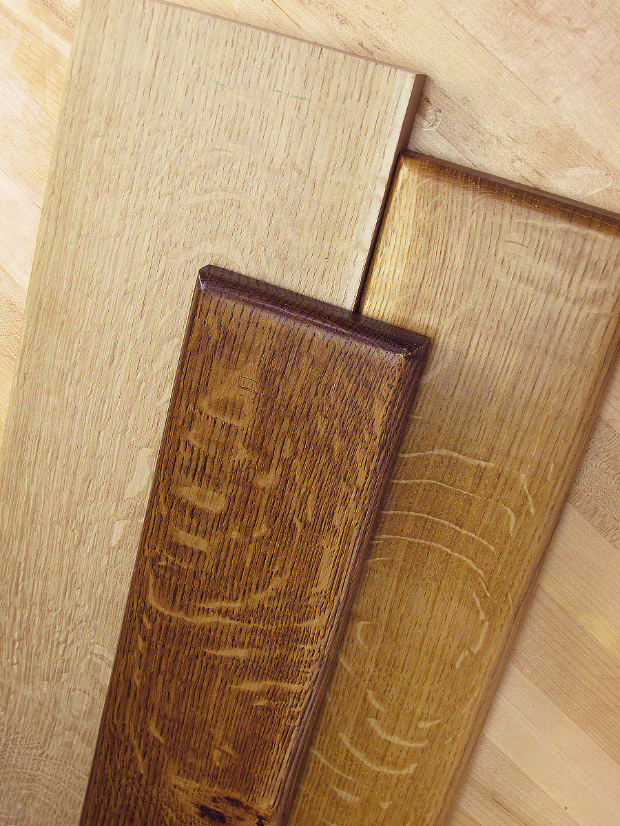 faux wood graining quarter-sawn oak 