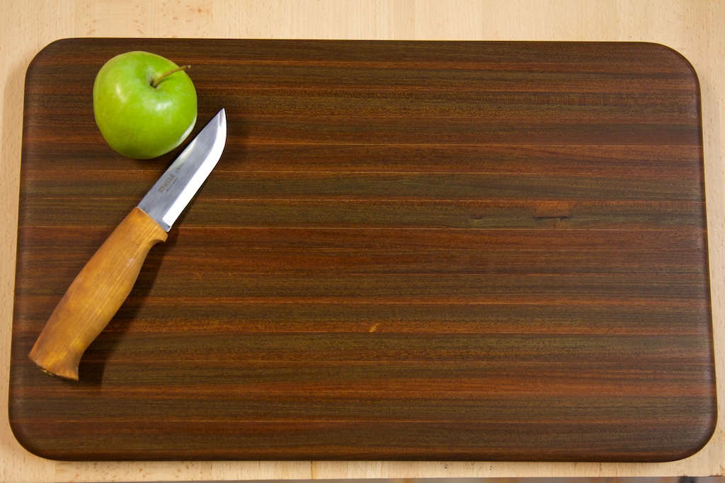 thin wood cutting board