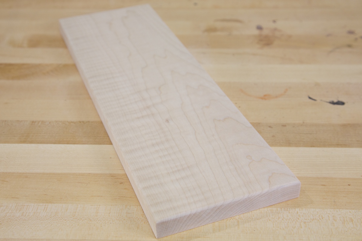Hard Country Maple Thin Cutting Board Strips - Woodworkers Source