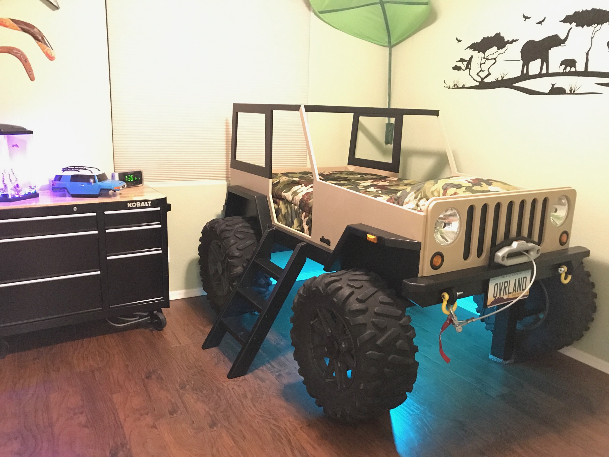 jeep bed for kids